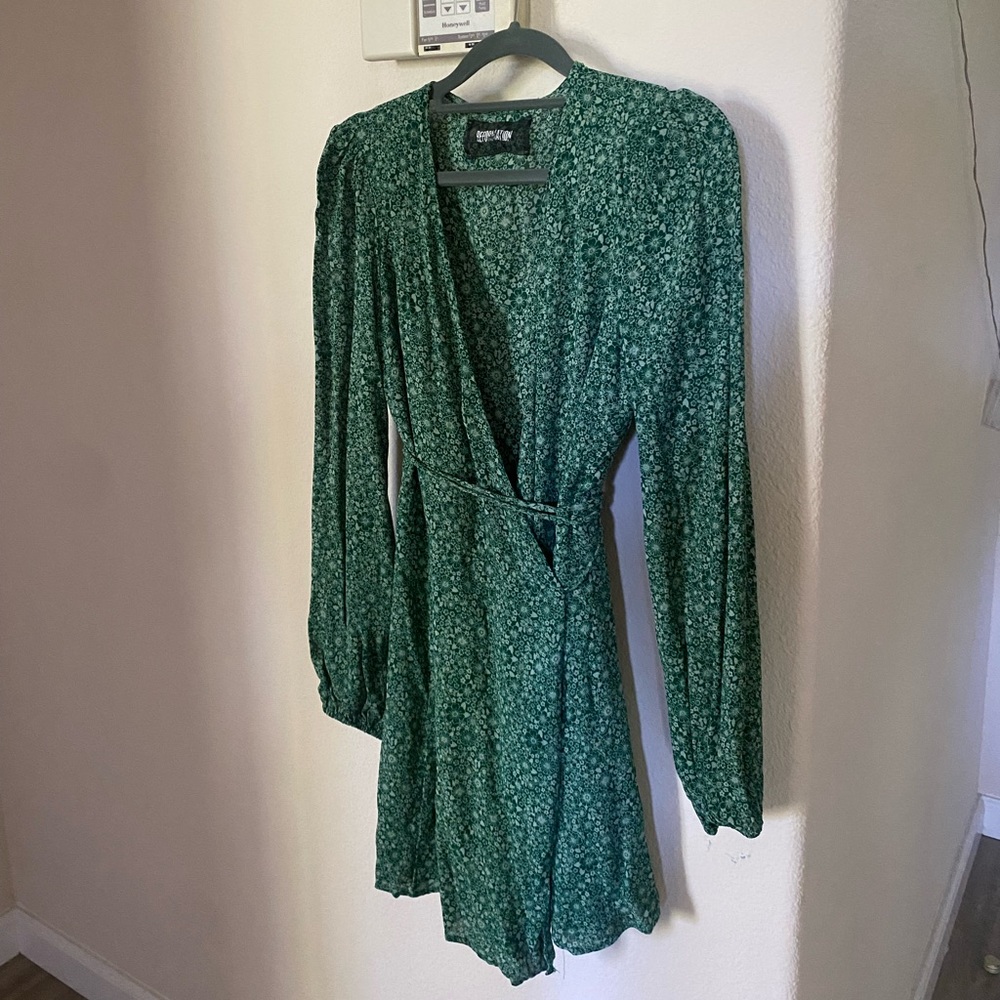 Reformation Wrap Dress